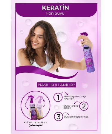 Morfose Double Phase Keratin Containing Blow Dry Water 400 ml - Damaged Processed Hair - Buy Online on GoSupps.com