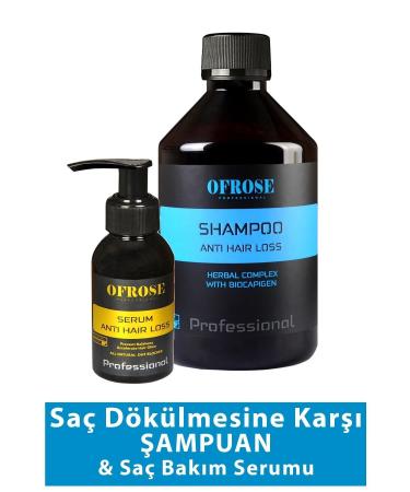 OFROSE Anti Hair Loss Shampoo 400ml + Anti Hair Loss Serum 90ml