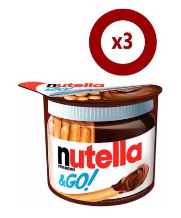 Nutella &GO 39Gr x3 Pieces