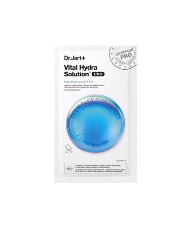 Dr.Jart Dermask Vital Hydra Solution PRO-Hyaluronic Acid Intensive Moisturizing Barrier Strengthening Mask 26G