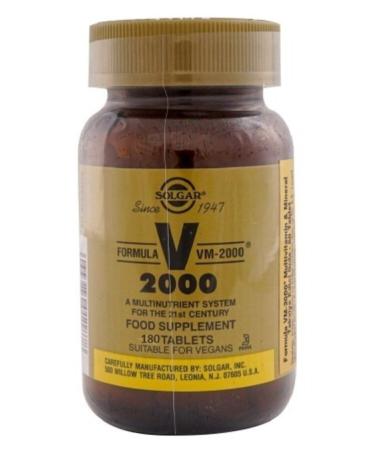 Solgar Formula Vm 2000 180 Tablets.