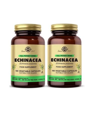 Solgar Echinacea 520 mg 100 Capsules 2 Pieces