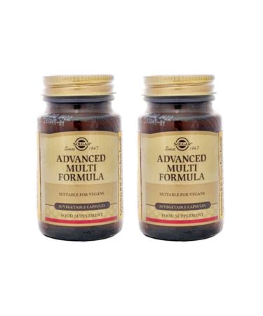 Solgar Advanced Multi (antioxidant) Formula 30 Capsules 2 Pieces