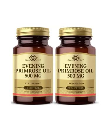 Solgar Evening Primrose 500 Mg 30 Capsules 2 Pieces