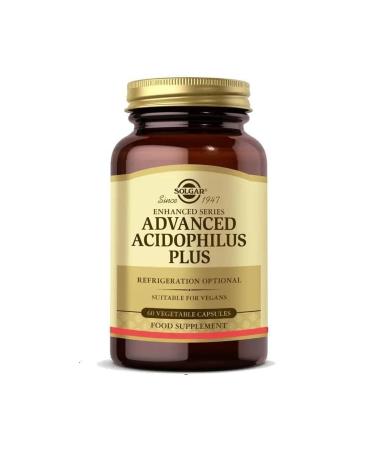 Solgar Advanced Acidophilus Plus 60 Capsules