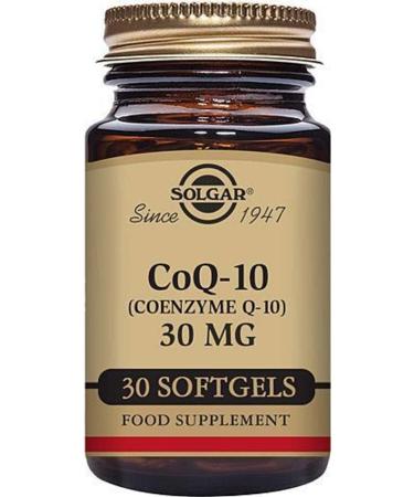 Solgar Coenzyme Q-10 30 Mg 30 Capsules