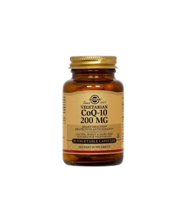 Solgar Coenzyme Coq-10 200 Mg 30 Capsules
