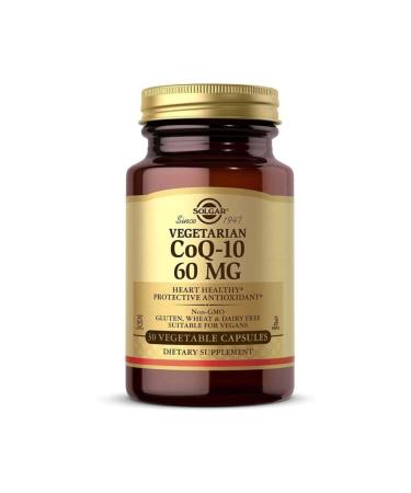 Solgar Coenzyme Q10 60 Mg 30 Capsules