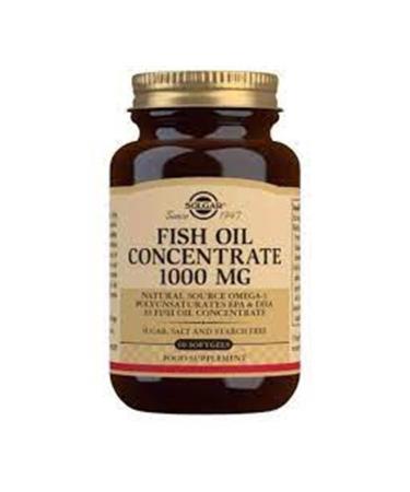 Solgar Fish Oil Concentrate 1000mg 60 Capsules