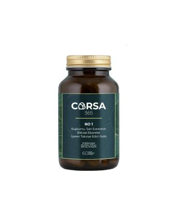 Corsa 365 No:1 Food Supplement Containing Rosehip St. John's Wort and Herbal Extracts
