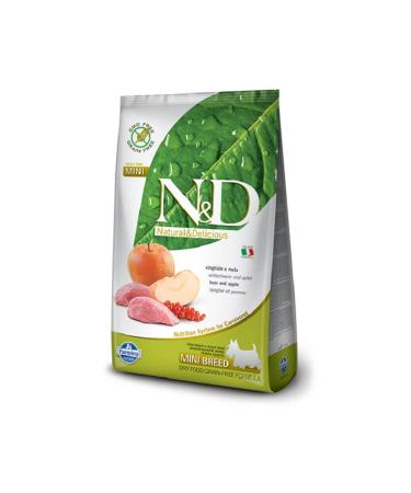 N & D Grain Free Wild Boar-Apple Small Breed Adult Dog Food 2.5kg