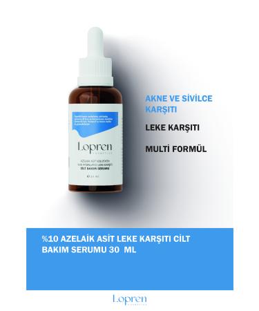 Lopren Azelaic Acid Anti-Blemish Skin Care Serum 30 ml