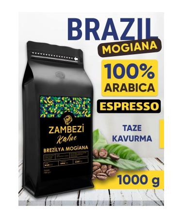 Zambezi Brazil Mogiana Bean Filter Coffee Bean Espresso 1 Kg Fil0 Arabica Espresso