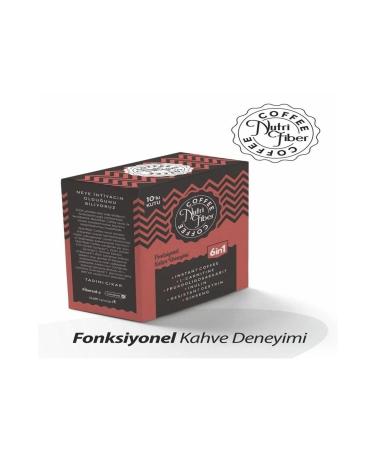 NUTRI FIBER Nutri Fiber Coffee 6in1 Functional Coffee Sachet 10 pieces