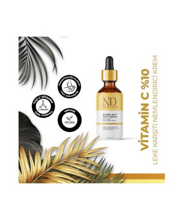 ND COSMETIC Vitamin C Brightening Anti-Spot Moisturizing Serum Ascorbic Acid&Ferulic Acid