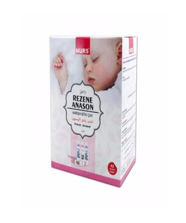 Nurs Lokman Hekim - Fennel Anise Tea 42 Snow Plant Filter Bag