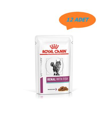 Royal Canin Renal with Fish Cat Wet Food 12 x 85gr