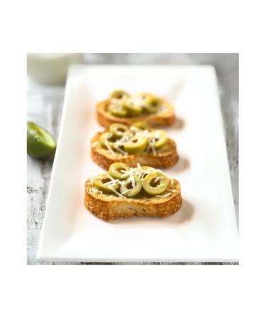 Olis Olives Sliced Green Olives - Drained Weight 1 Kg. - Pet - Buy Online on GoSupps.com