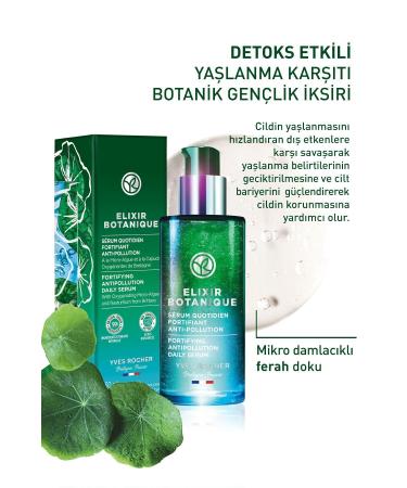 Yves Rocher Anti-Aging Herbal Antioxidant Care Elixir Botanique-serum-50 ml - Buy Online on GoSupps.com
