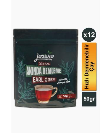 Lazona Instant Brewed Black Tea Earl Grey 25 Single Brew X 12 Pack (Bergamot)