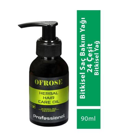 OFROSE 24 Types Natural Herbal Hair Care Oil 90 Ml