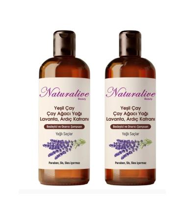 Naturalive Shampoo for Oily Hair (2 PCS) 500ml 500ml Gimdes Certified