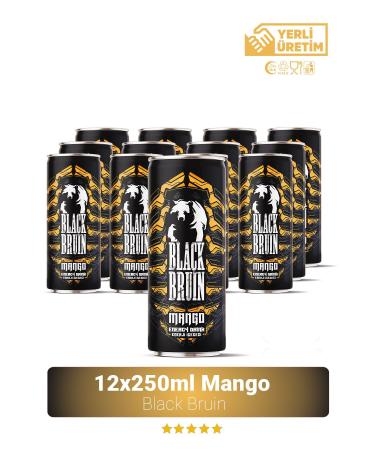 Black Bruin Mango Flavored Energy Drink 250ml x 12