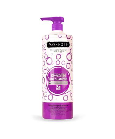 Morfose Keratin Hair Care Shampoo 1000 ml - Nourishing Protective Effect
