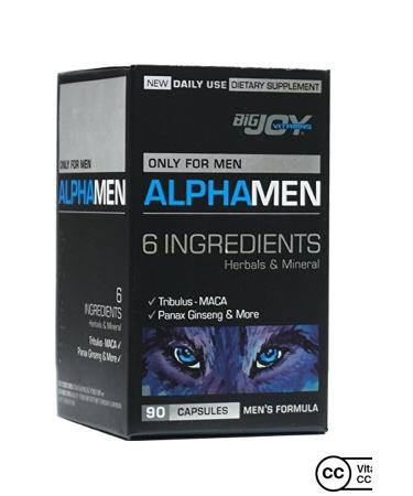 Big Joy Bigjoy Vitamins Alphamen 90 Capsules
