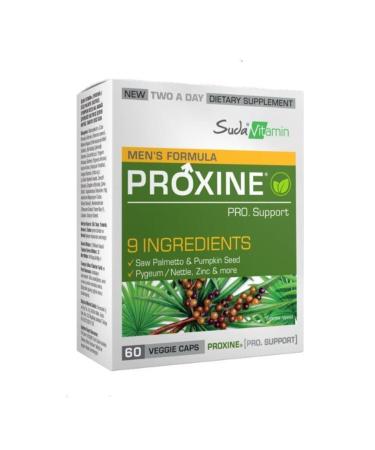 Water Vitamin Mens Formula Proxine 60 Capsules
