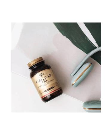 Solgar Cod Liver Oil 100 Capsules 2 Pieces - Buy Online on GoSupps.com