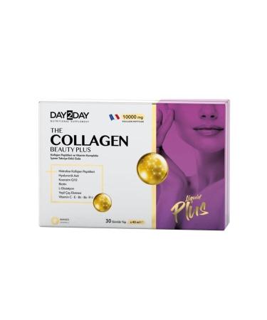 Day 2 The Collagen Beauty Plus Supplementary Food 40 Ml X 30 Pieces