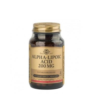 Solgar Alpha Lipoic Acid 200 Mg 50 Capsules