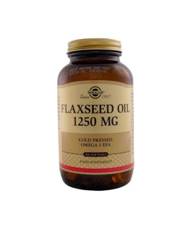 Solgar Flaxseed Oil 1250 Mg 100 Softgel