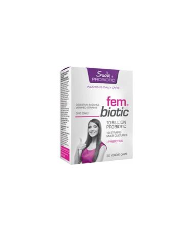 Water Collagen Water Probiotic Fem Biotic 30 Capsules