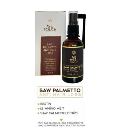 AVE TOUCH Saw Palmetto Anti Hair Loss Anti-Falling and Hair Thickening Care Serum 50 ml