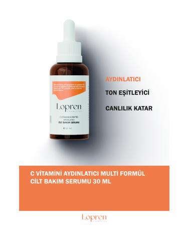 Lopren Vitamin C Brightening Multi Formula Skin Care Serum 30 ml