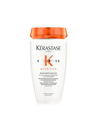 Kerastase Nutritive Bain Satin Riche best Shampoo for itchy scalp and very dry hair 250ml 1KER44 - Buy Online on GoSupps.com