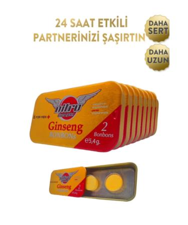 Nitro Nitromax ginseng bonbons 3 pieces in total 6 pieces