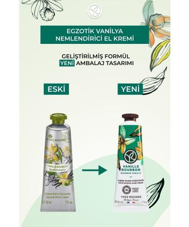 Yves Rocher Moisturizing Hand Cream - Exotic Vanilla - 30ml - Buy Online on GoSupps.com