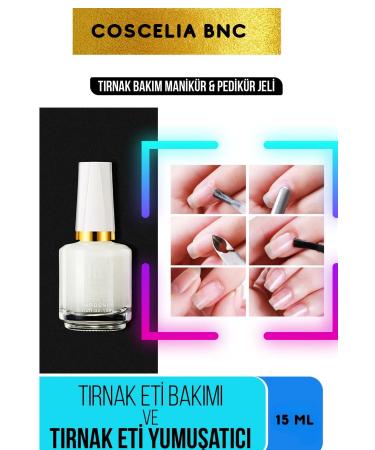 Coscelia BNC Express Cuticle Softener Manicure Pedicure Gel 15ml