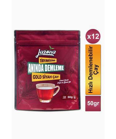 Lazona Instant Brewed Tea Classic Gold Black Tea 25 Single Brew X 12 Pack