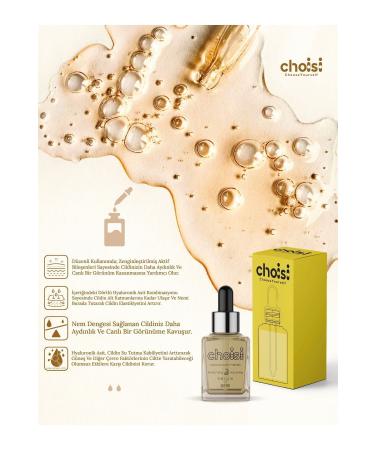 Choisi Hyaluronic Acid + Prebiotic Moisturizing & Repairing Brightening Skin Serum 40 ml - Buy Online on GoSupps.com
