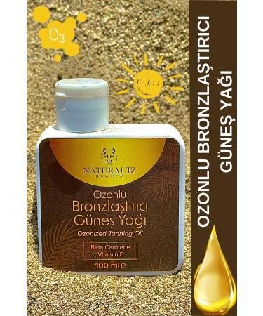 Naturaliz Beauty Ozonated Bronzing Sun Oil Beta Carotene + Vitamin E