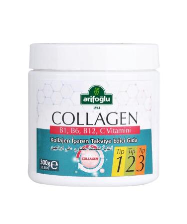Arifo lu Collagen Containing Supplementary Food 300 gr Collagen Type 1 Type 2 Type 3