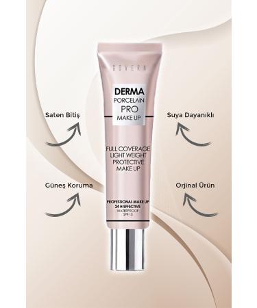 govern Satin Look Porcelain Foundation Waterproof - White Skin - Buy Online on GoSupps.com