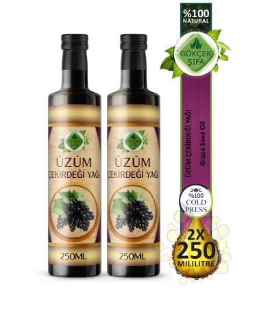 Gokcek Healing Grape Seed Oil 250 Ml. X 2