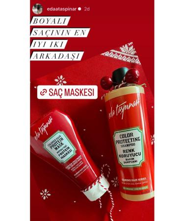 Eda Ta p nar Color Protecting Care Shampoo for Dyed Hair 400ml. (EGX98) - Buy Online on GoSupps.com