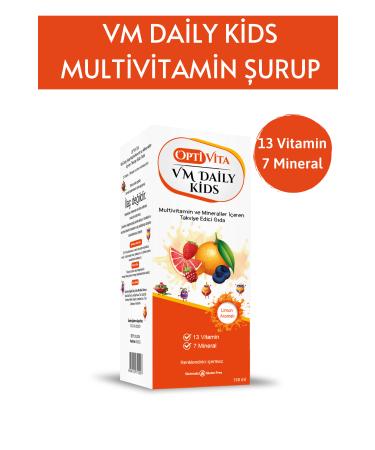 Optivita 2-Piece Set: Iron Syrup + Multivitamin Syrup Optivita Ferro Plus + Optivita VM Daily Kids - Buy Online on GoSupps.com