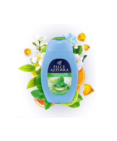 Felce Azzura Menta e Lime- Mint and Lime- Refreshing Shower Gel 250 ml - Buy Online on GoSupps.com